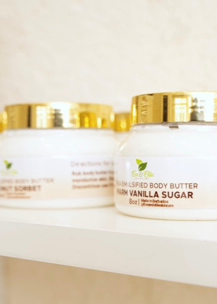Emulsified Body Butters
